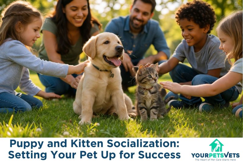 Puppy and Kitten Socialization: Setting Your Pet Up for Success