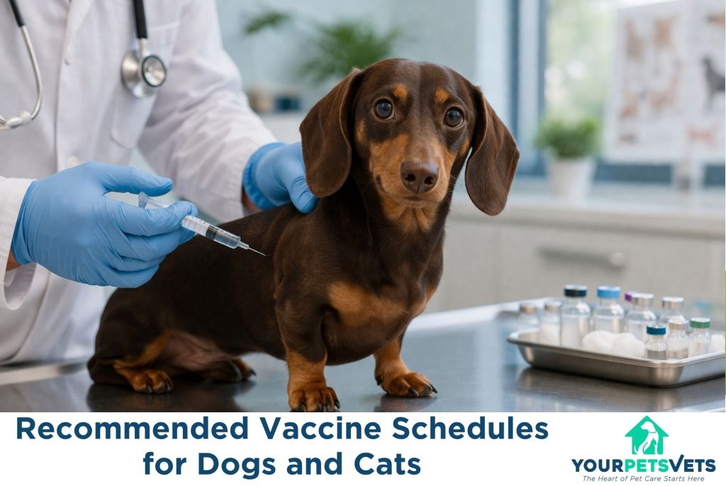 Recommended Vaccine Schedules for Dogs and Cats