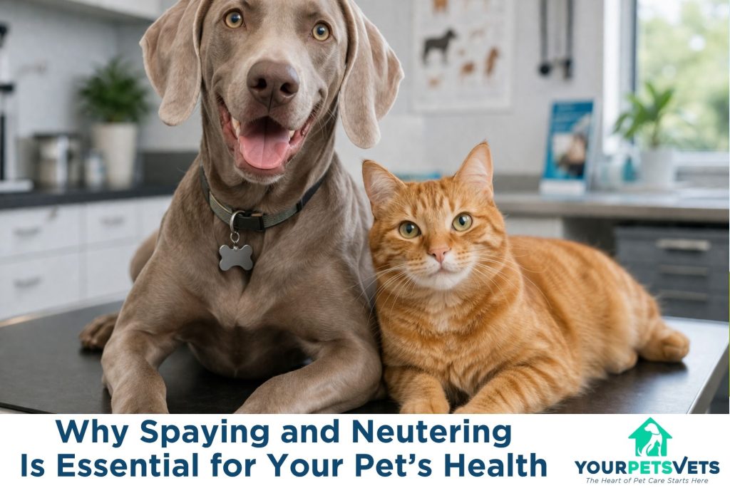 Why Spaying and Neutering Is Essential for Your Pet’s Health